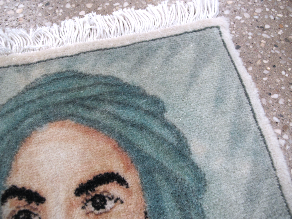 Persian Tabriz Pictorial Rug, No.26827 - Staging