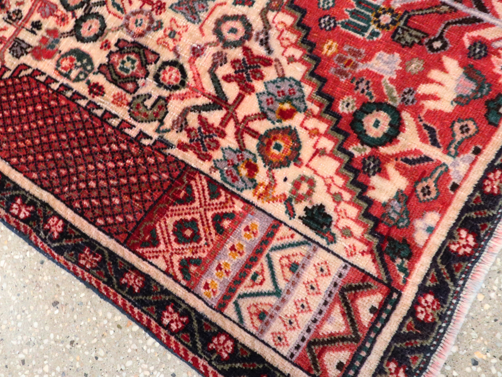 Vintage Persian Afshar Rug, No.26830 - Staging
