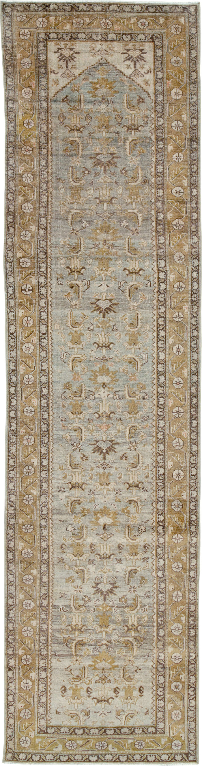 Vintage Persian Malayer Runner, No.26845 - Staging