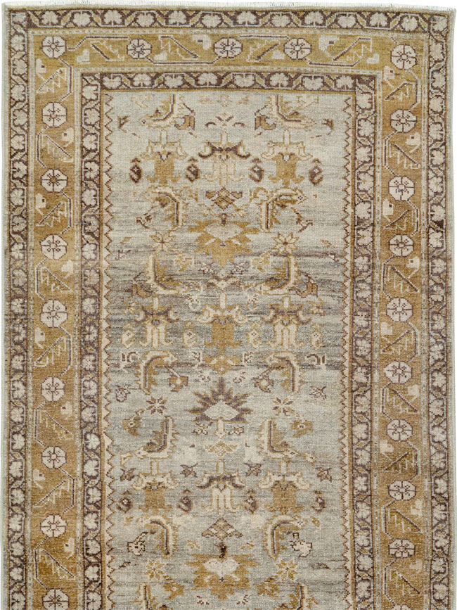 Vintage Persian Malayer Runner, No.26845 - Staging