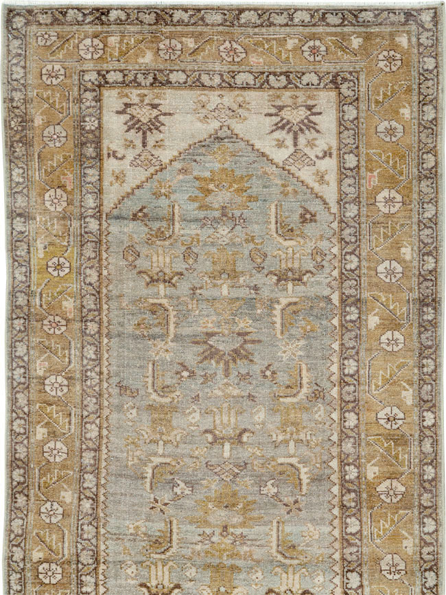 Vintage Persian Malayer Runner, No.26845 - Staging