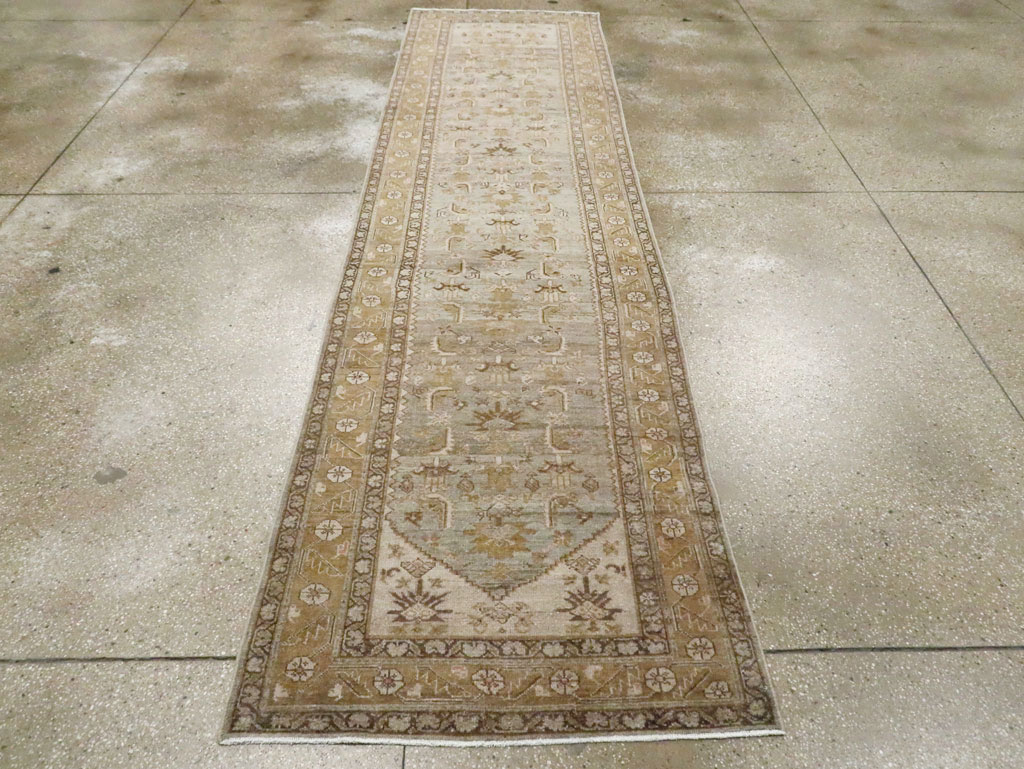 Vintage Persian Malayer Runner, No.26845 - Staging