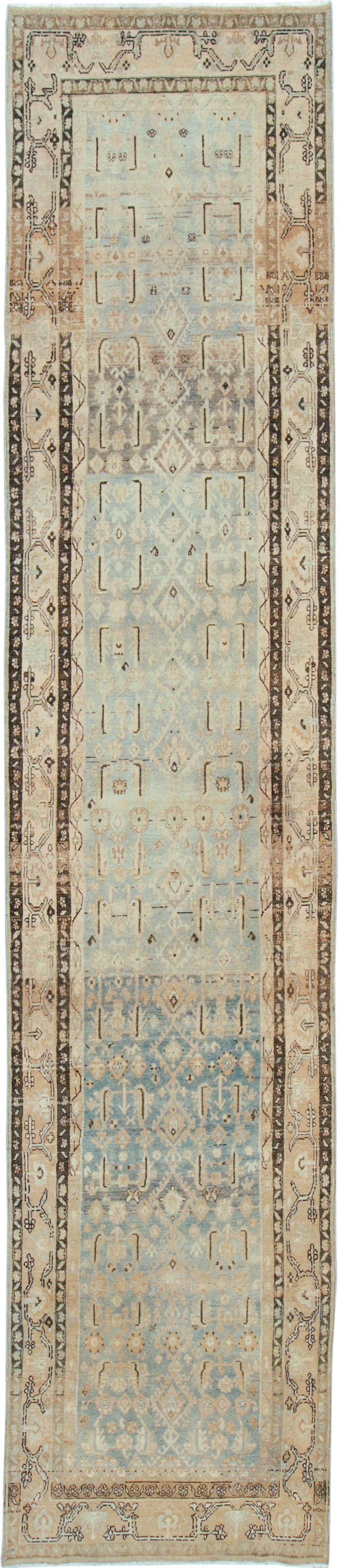 Antique Persian Malayer Runner, No.26849 - Staging