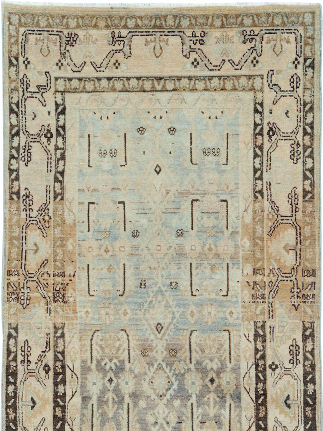 Antique Persian Malayer Runner, No.26849 - Staging
