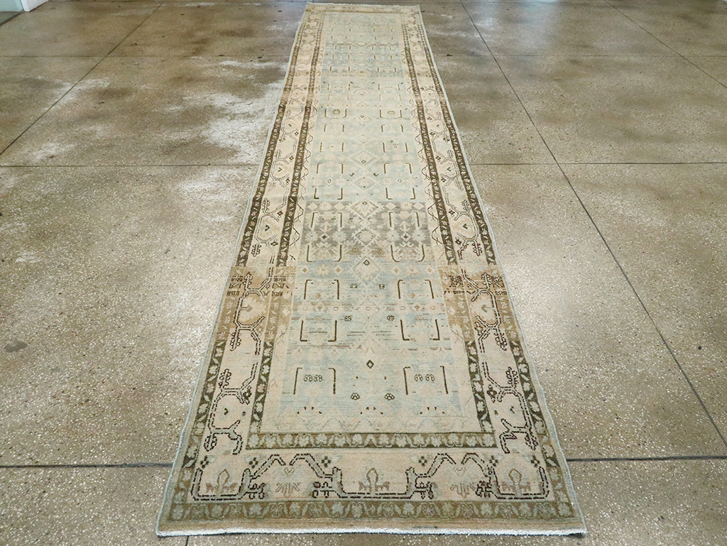 Antique Persian Malayer Runner, No.26849 - Staging