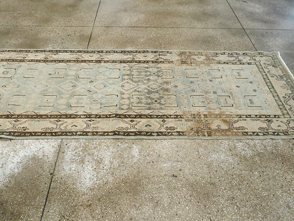 Antique Persian Malayer Runner, No.26849 - Staging