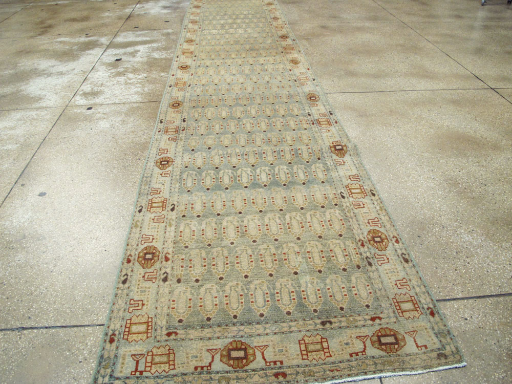 Antique Persian Malayer Runner (Pair: 1 of 2), No.26850 - Staging