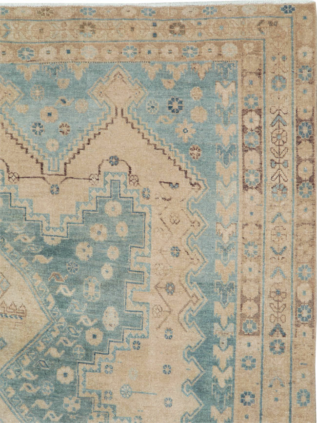 Vintage Persian Afshar Rug, No.26853 - Staging