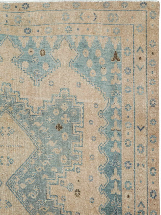 Vintage Persian Afshar Rug, No.26853 - Staging