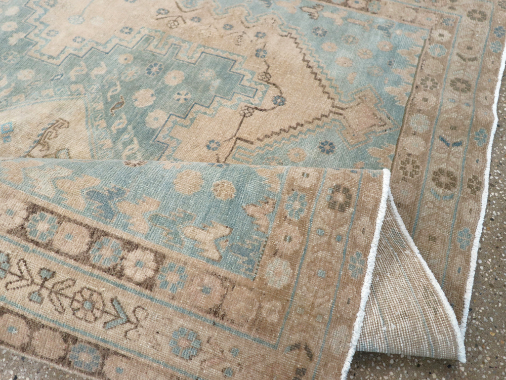 Vintage Persian Afshar Rug, No.26853 - Staging