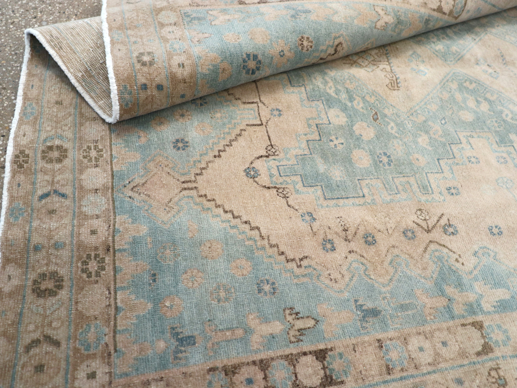 Vintage Persian Afshar Rug, No.26853 - Staging