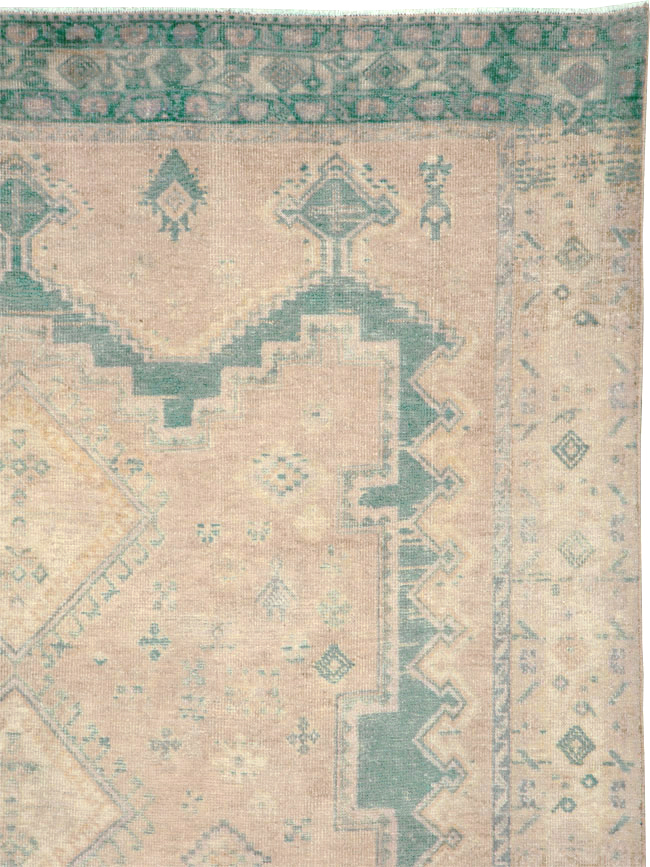 Vintage Persian Afshar Rug, No.26854 - Staging