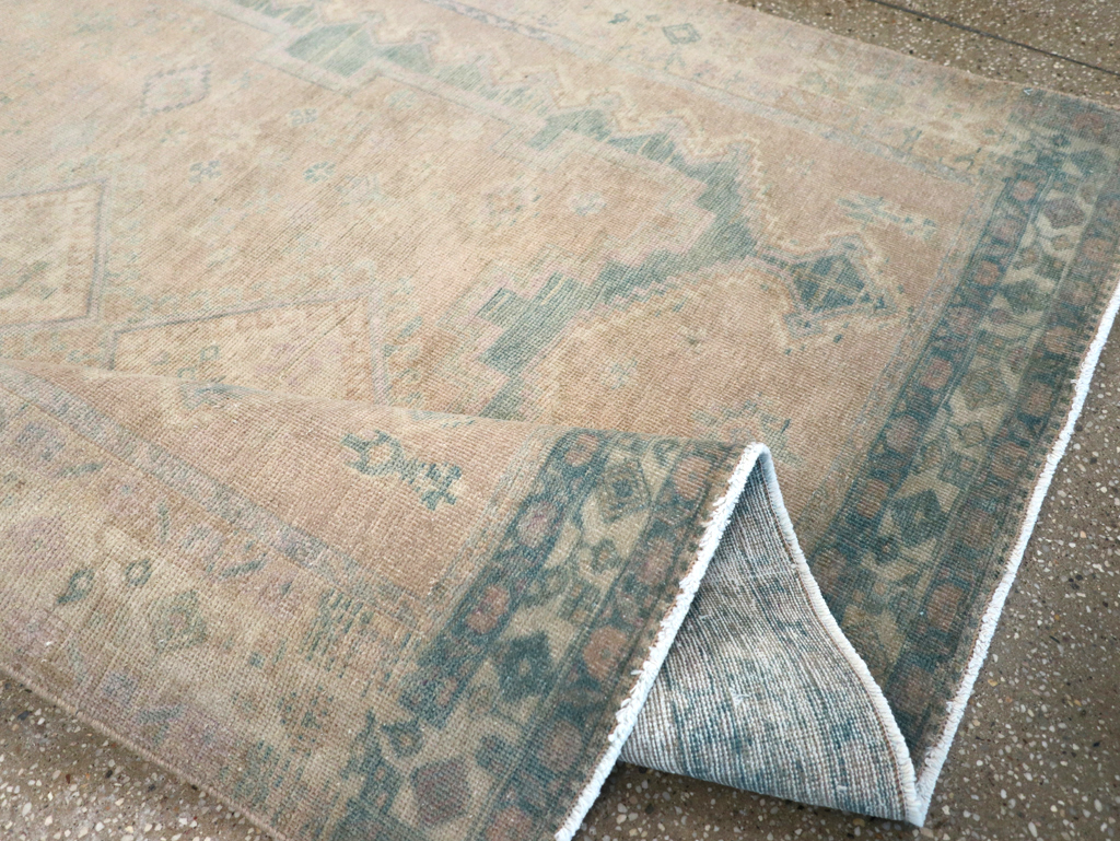 Vintage Persian Afshar Rug, No.26854 - Staging