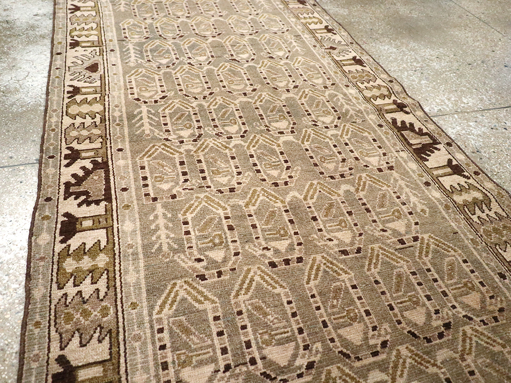Vintage Persian Malayer Runner, No.26856 - Staging
