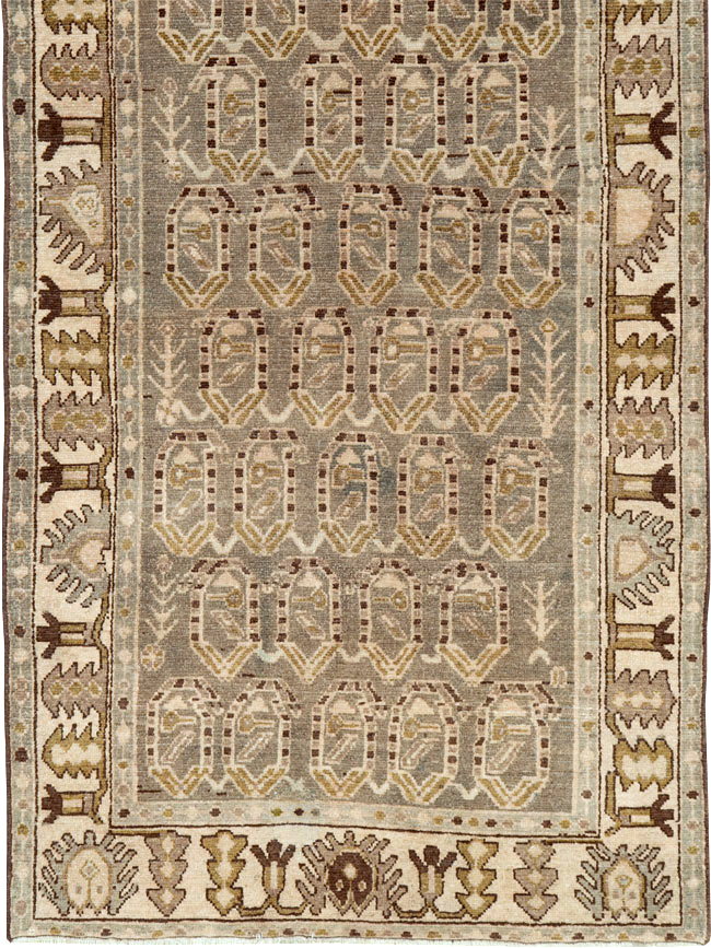 Vintage Persian Malayer Runner, No.26856 - Staging