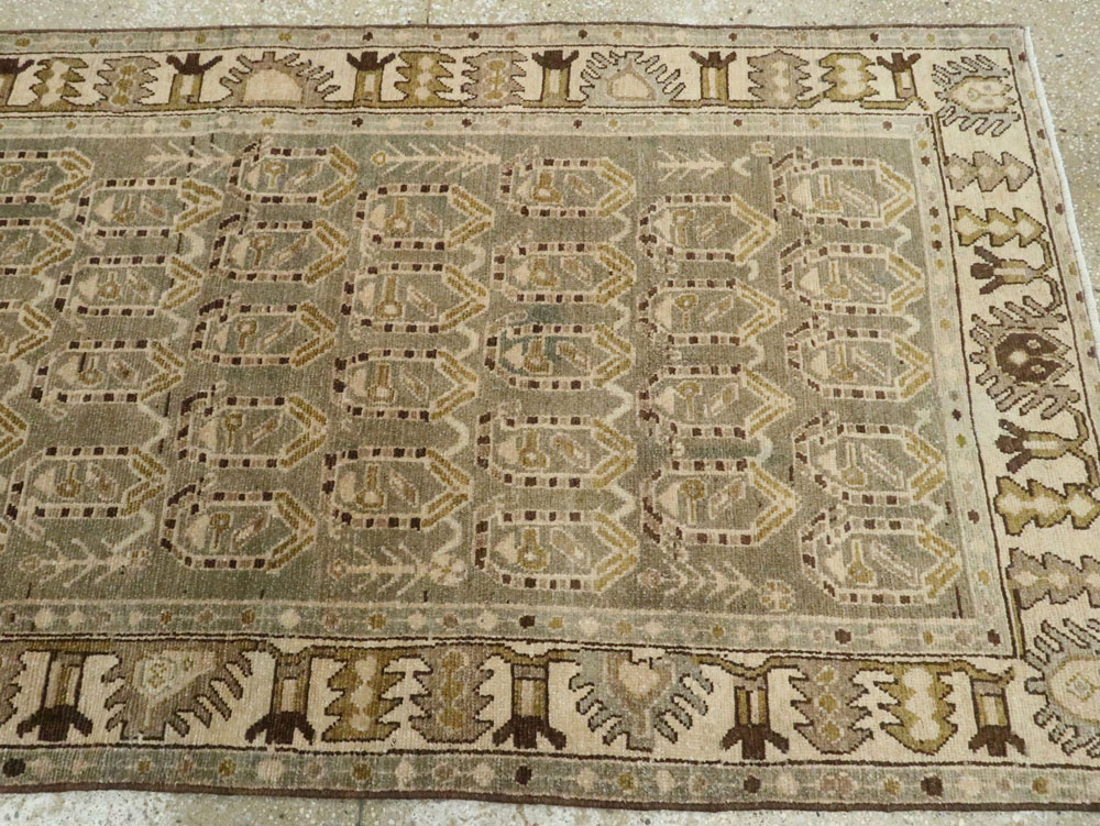Vintage Persian Malayer Runner, No.26856 - Staging