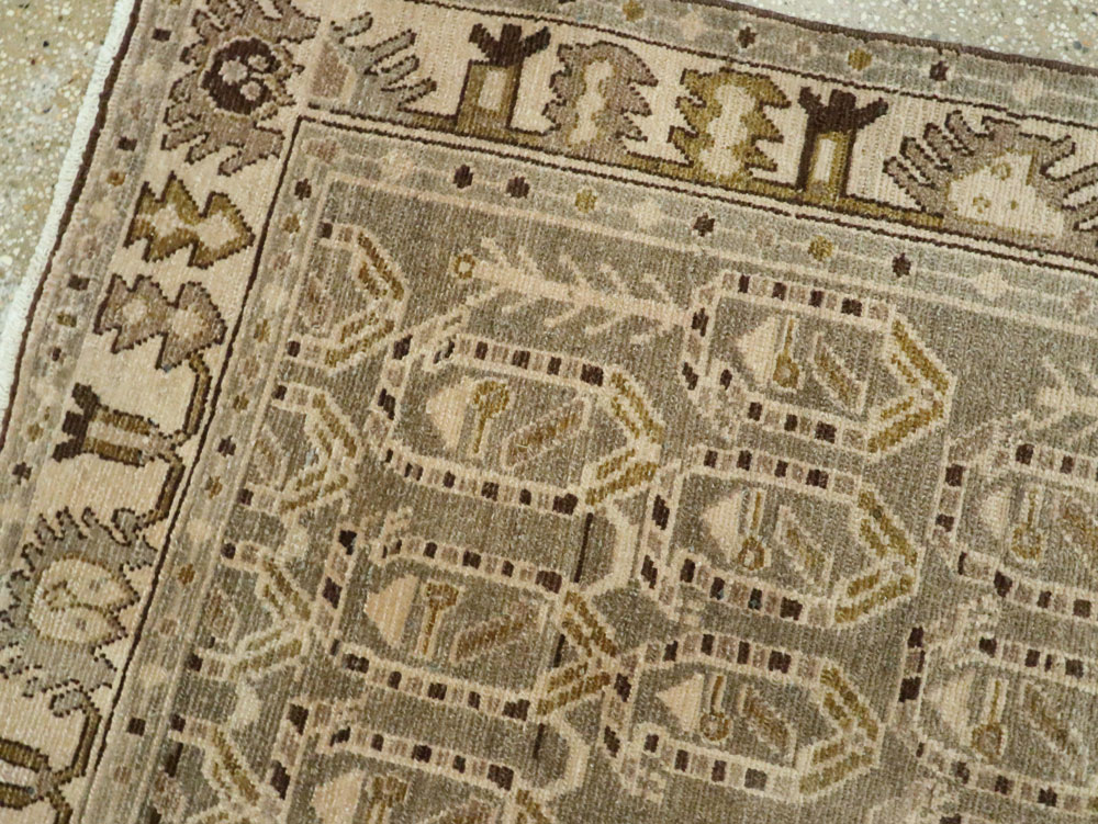 Vintage Persian Malayer Runner, No.26856 - Staging