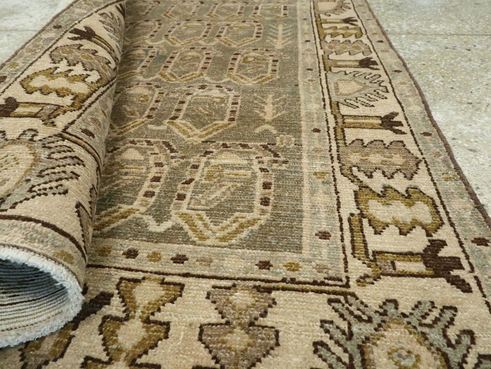 Vintage Persian Malayer Runner, No.26856 - Staging