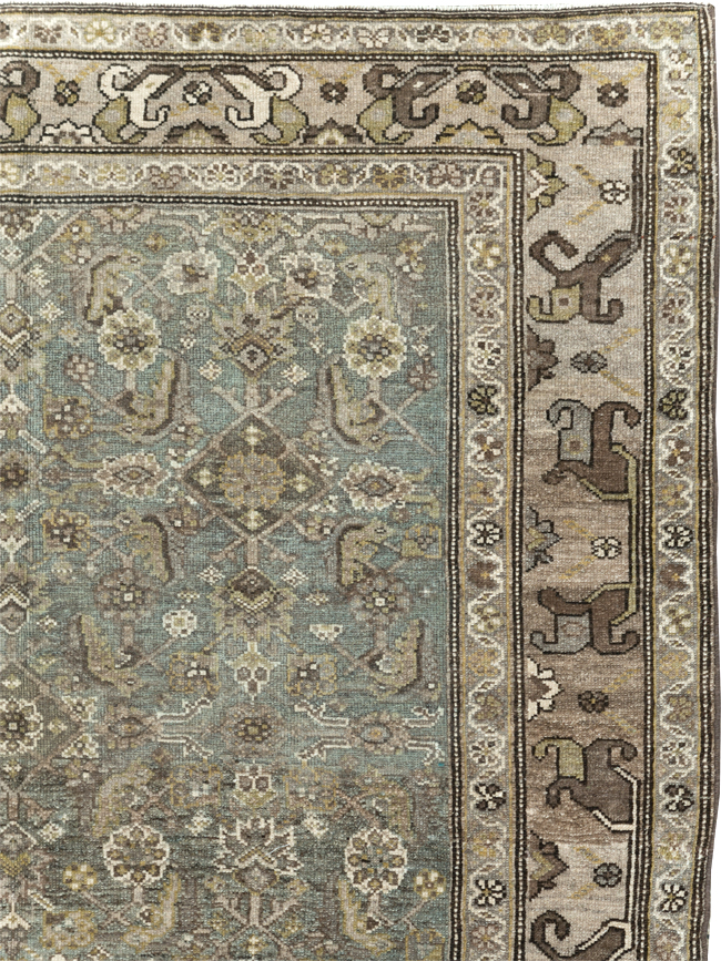 Antique Persian Malayer Gallery Rug, No.26859 - Staging