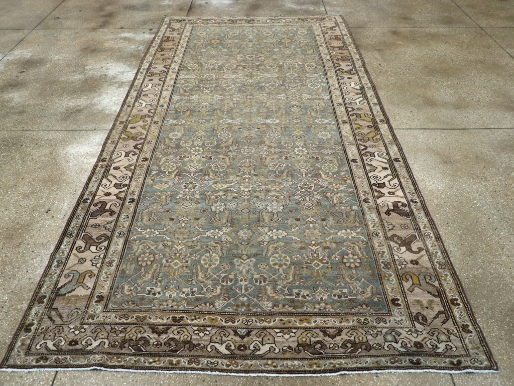 Antique Persian Malayer Gallery Rug, No.26859 - Staging