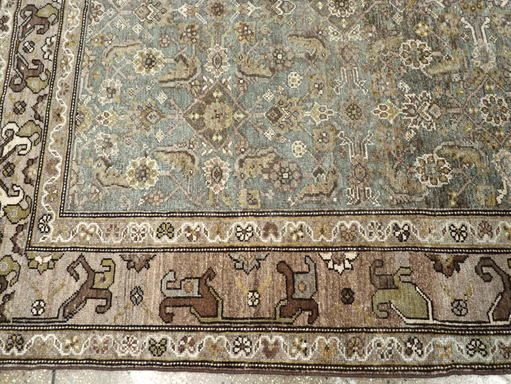 Antique Persian Malayer Gallery Rug, No.26859 - Staging