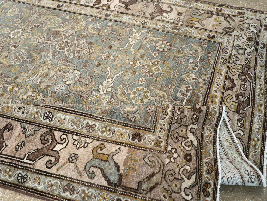 Antique Persian Malayer Gallery Rug, No.26859 - Staging