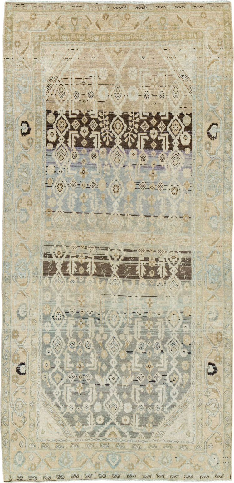 Vintage Persian Malayer Rug, No.26861 - Staging