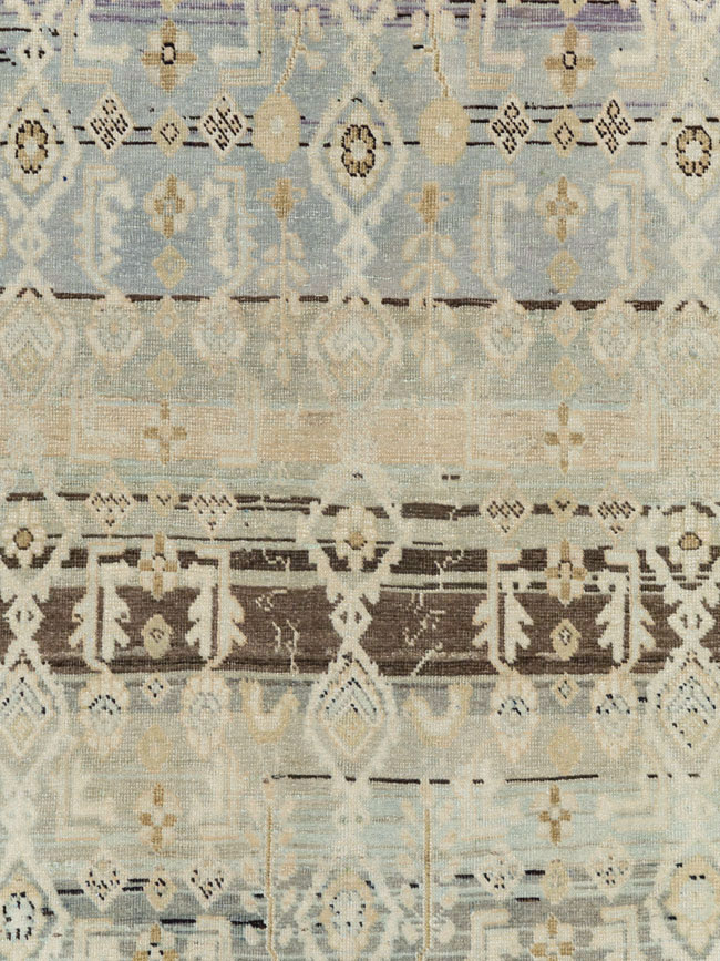 Vintage Persian Malayer Rug, No.26861 - Staging