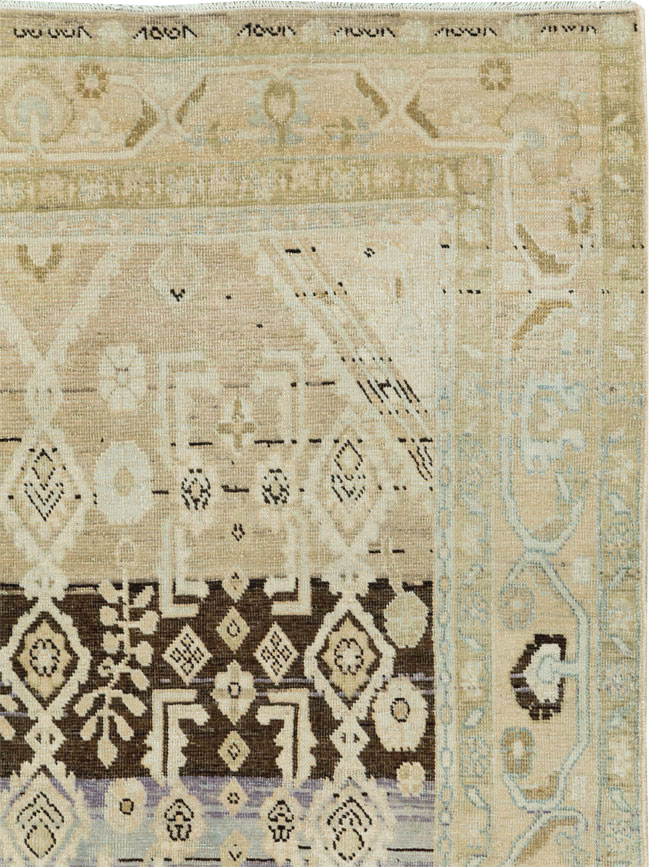 Vintage Persian Malayer Rug, No.26861 - Staging