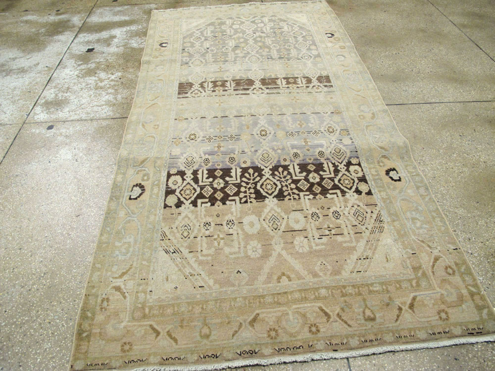 Vintage Persian Malayer Rug, No.26861 - Staging