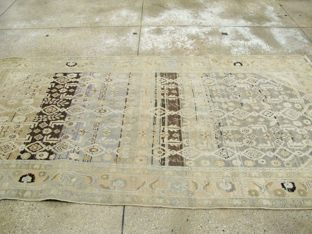 Vintage Persian Malayer Rug, No.26861 - Staging