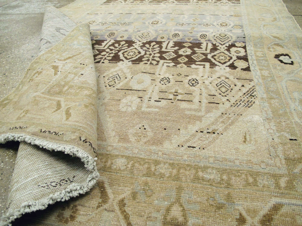 Vintage Persian Malayer Rug, No.26861 - Staging