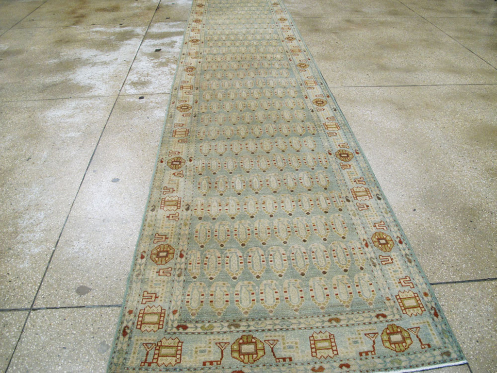 Antique Persian Malayer Runner (Pair: 2 of 2), No.26864 - Staging