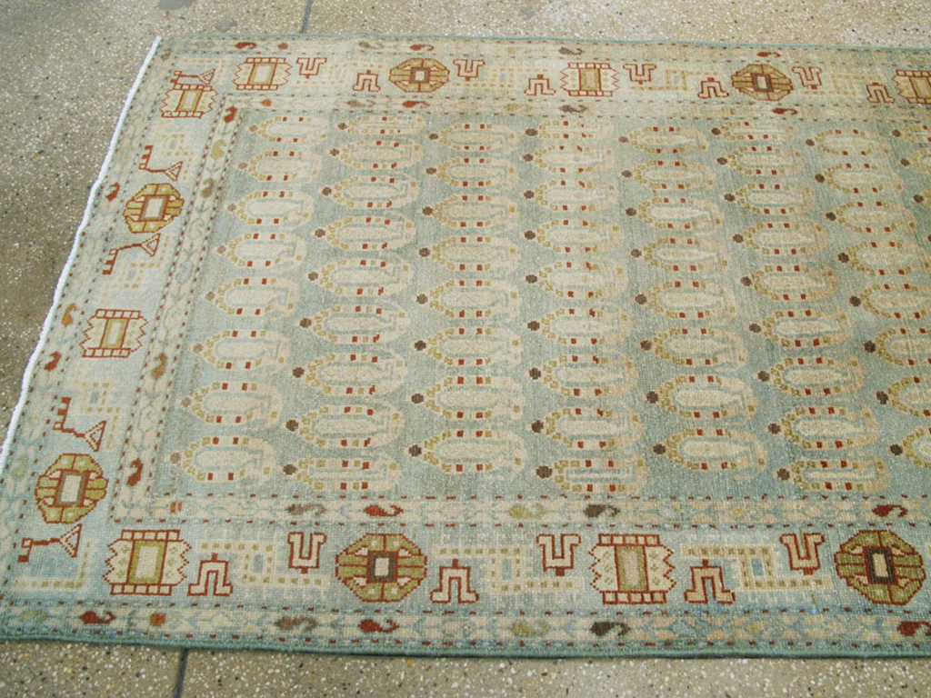 Antique Persian Malayer Runner (Pair: 2 of 2), No.26864 - Staging