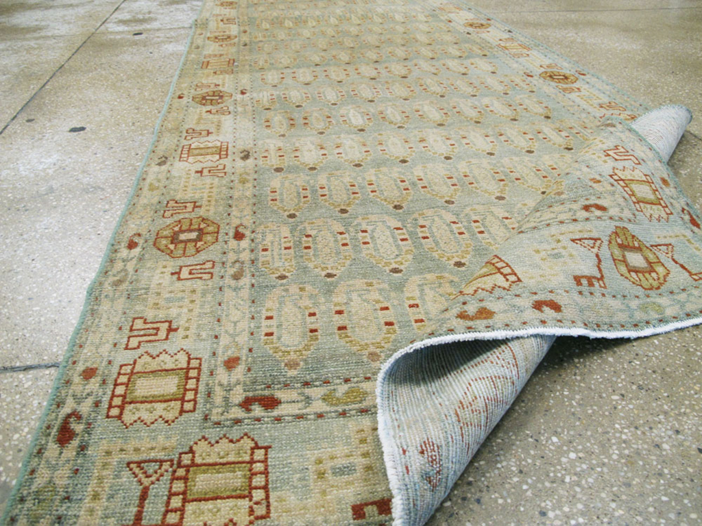 Antique Persian Malayer Runner (Pair: 2 of 2), No.26864 - Staging