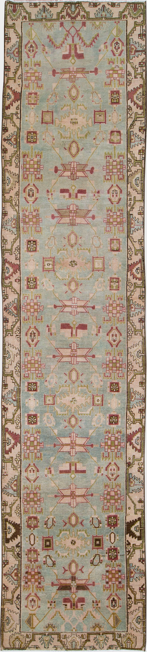 Vintage Persian Malayer Runner, No.26865 - Staging