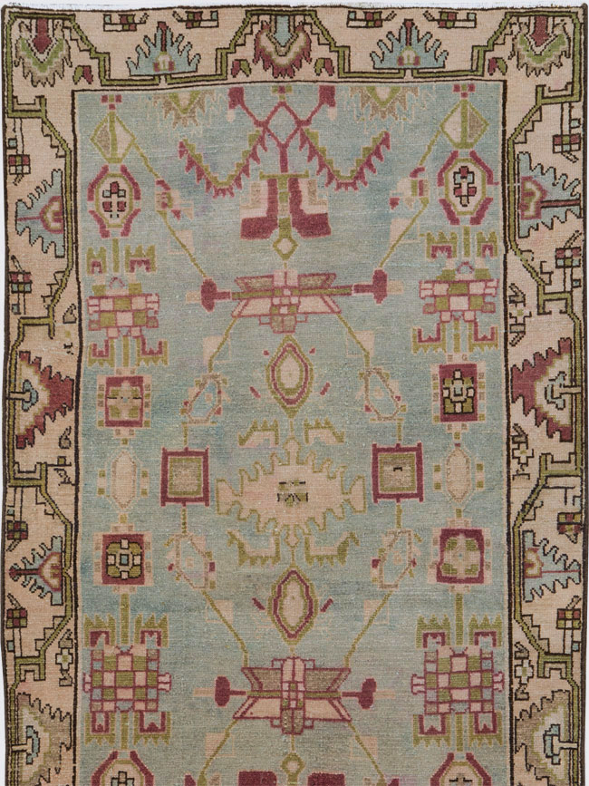 Vintage Persian Malayer Runner, No.26865 - Staging