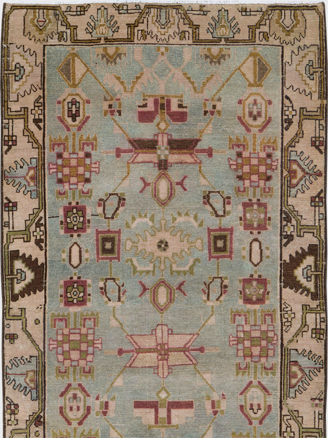 Vintage Persian Malayer Runner, No.26865 - Staging