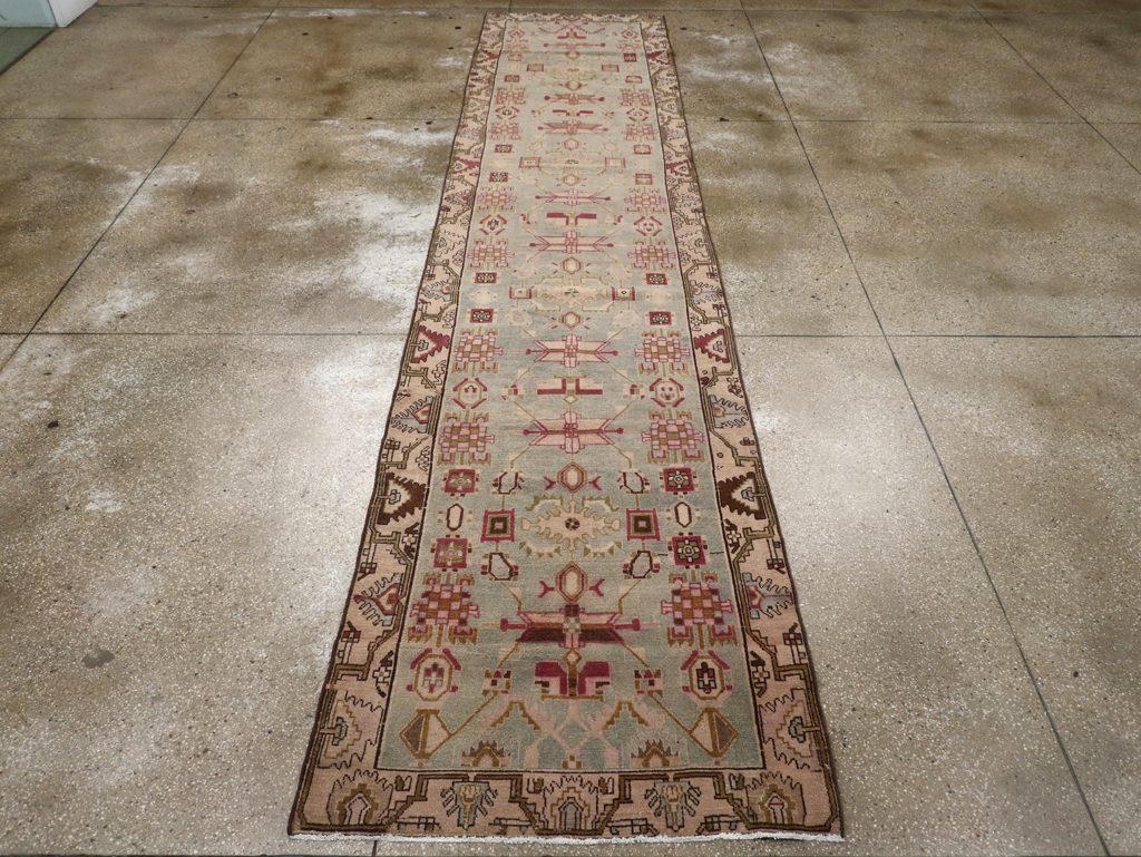 Vintage Persian Malayer Runner, No.26865 - Staging