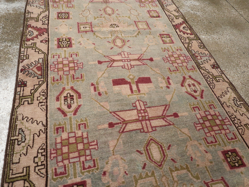 Vintage Persian Malayer Runner, No.26865 - Staging