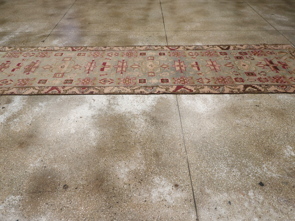 Vintage Persian Malayer Runner, No.26865 - Staging