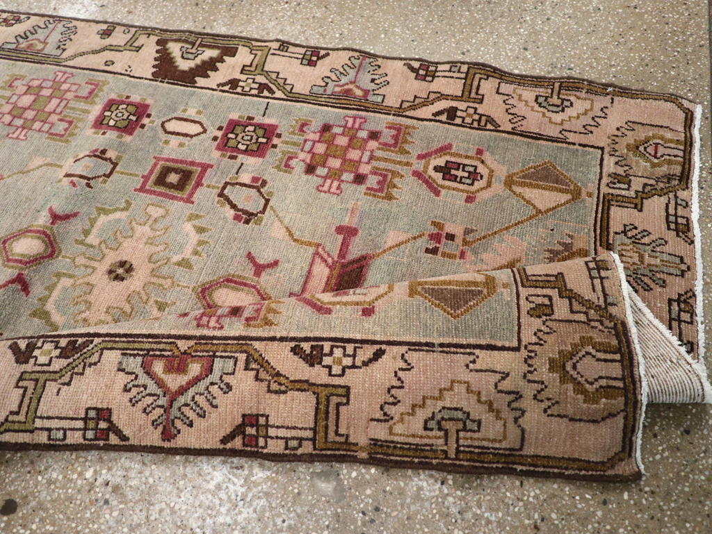 Vintage Persian Malayer Runner, No.26865 - Staging