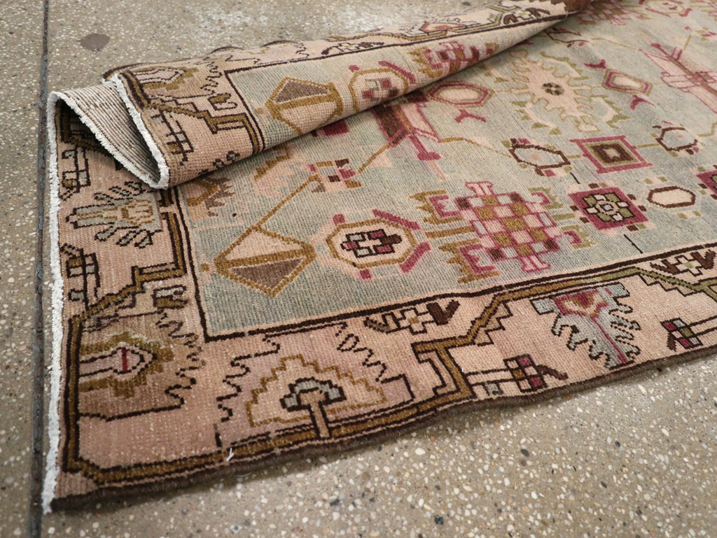 Vintage Persian Malayer Runner, No.26865 - Staging