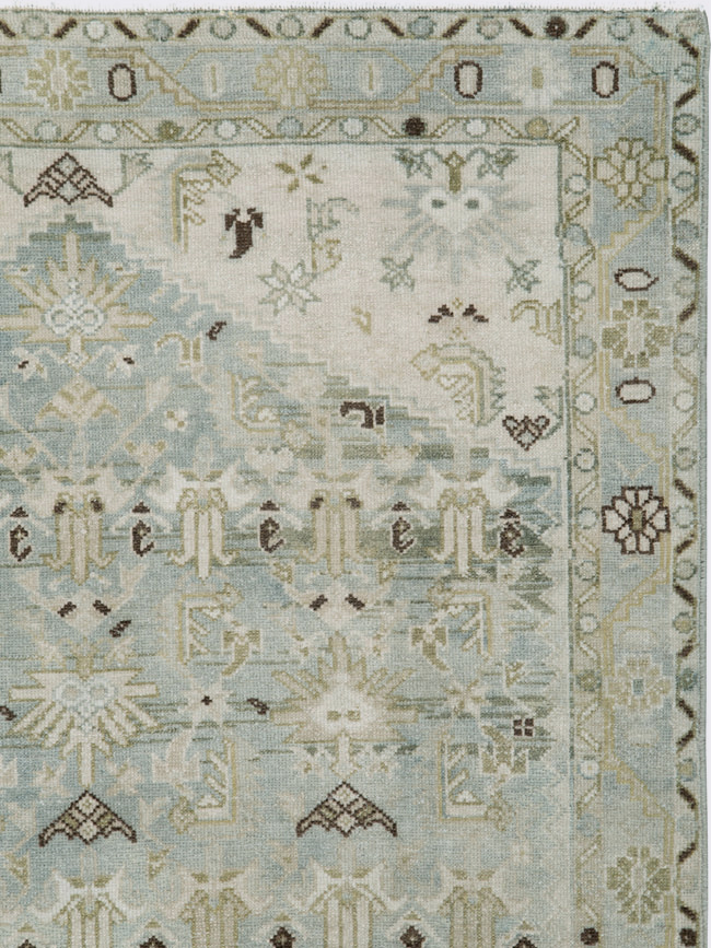 Vintage Persian Malayer Rug, No.26868 - Staging