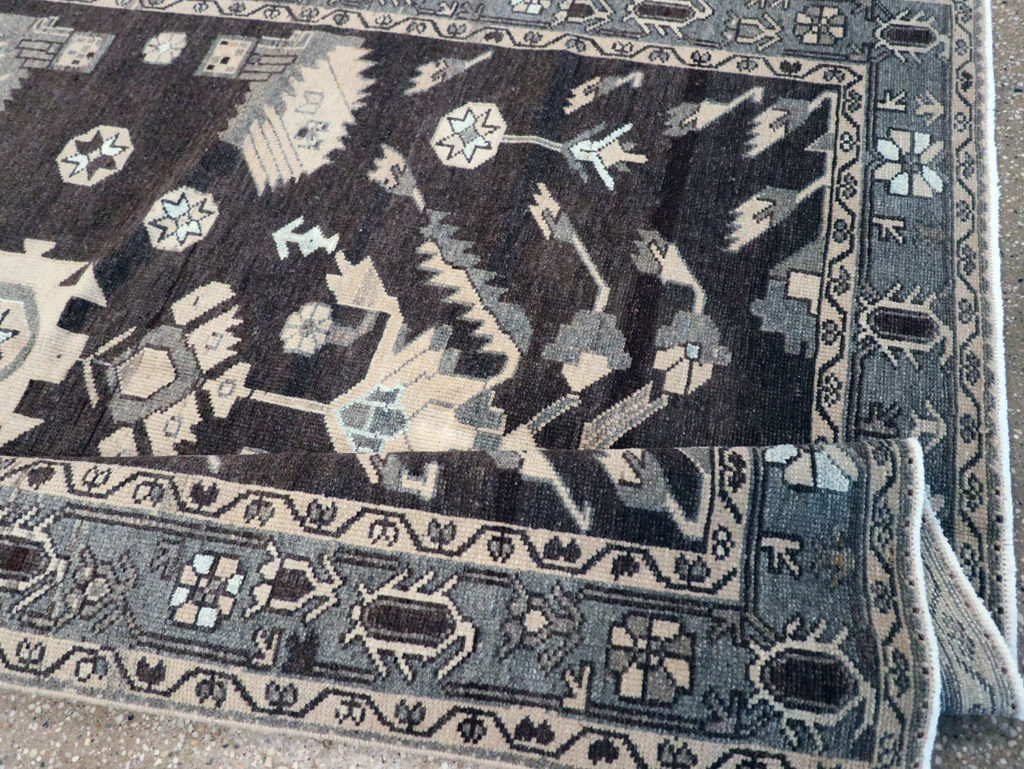 Vintage Persian Malayer Rug, No.26869 - Staging