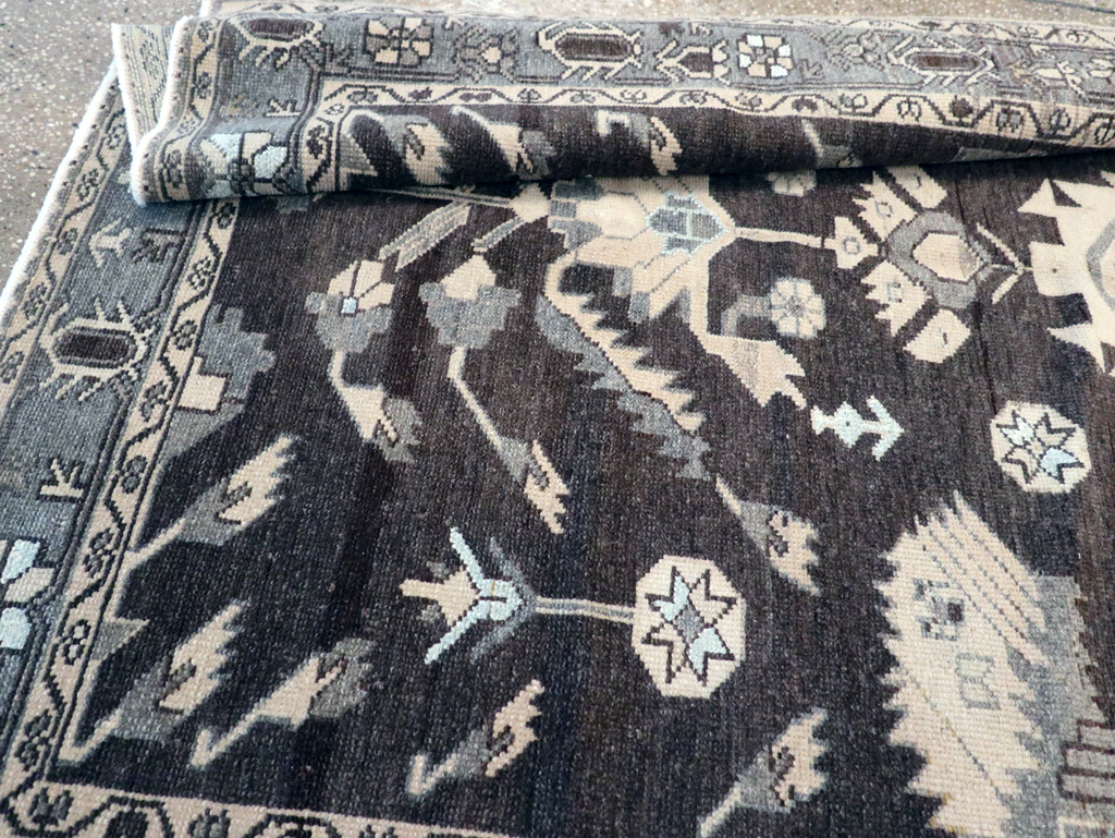 Vintage Persian Malayer Rug, No.26869 - Staging