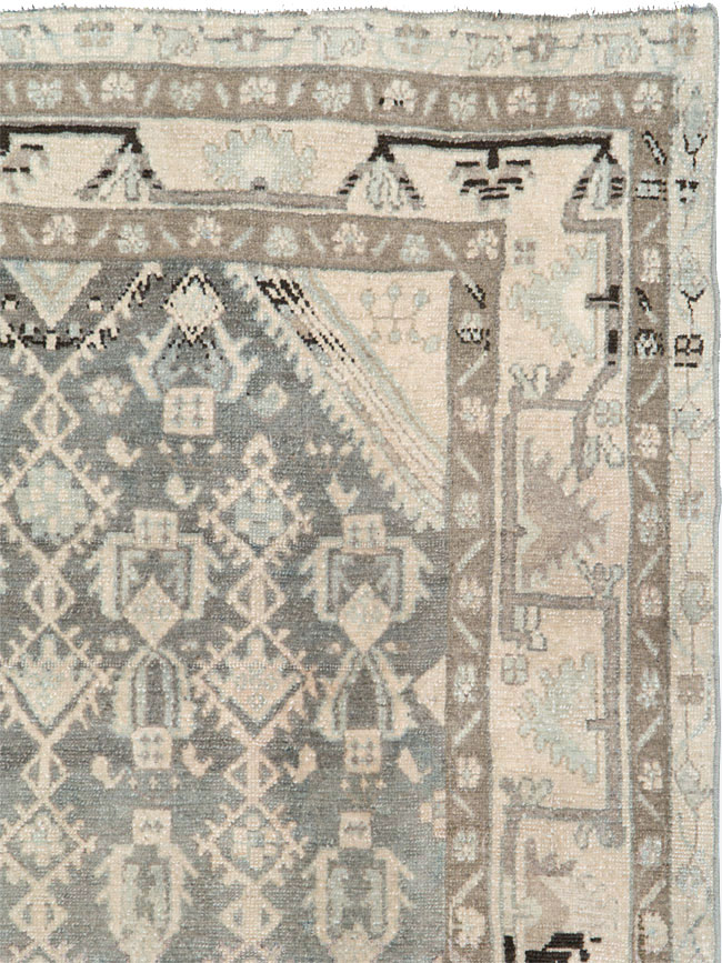 Vintage Persian Malayer Rug, No.26870 - Staging