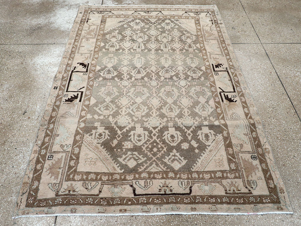 Vintage Persian Malayer Rug, No.26870 - Staging