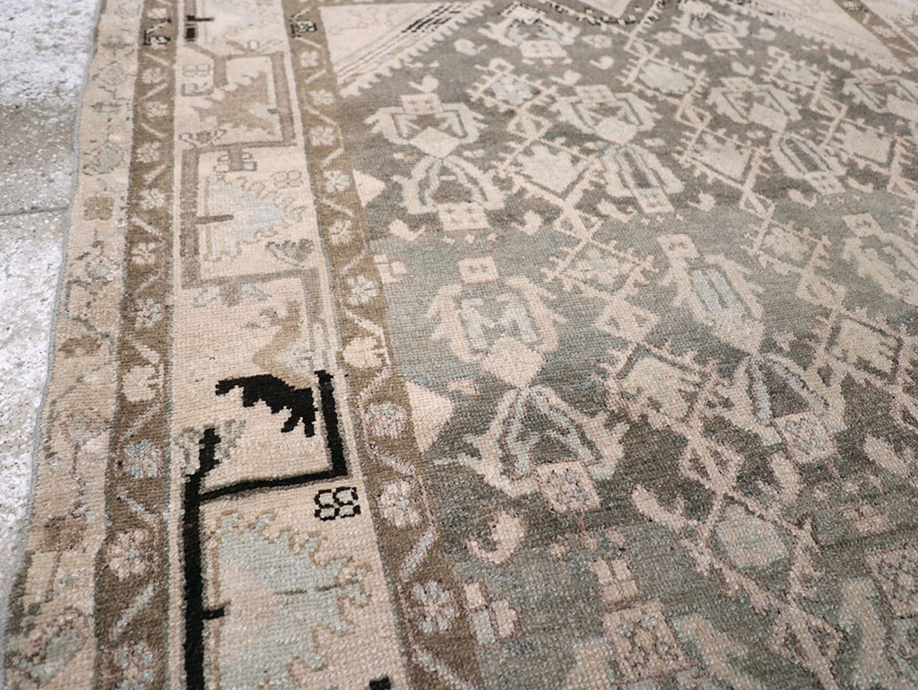 Vintage Persian Malayer Rug, No.26870 - Staging