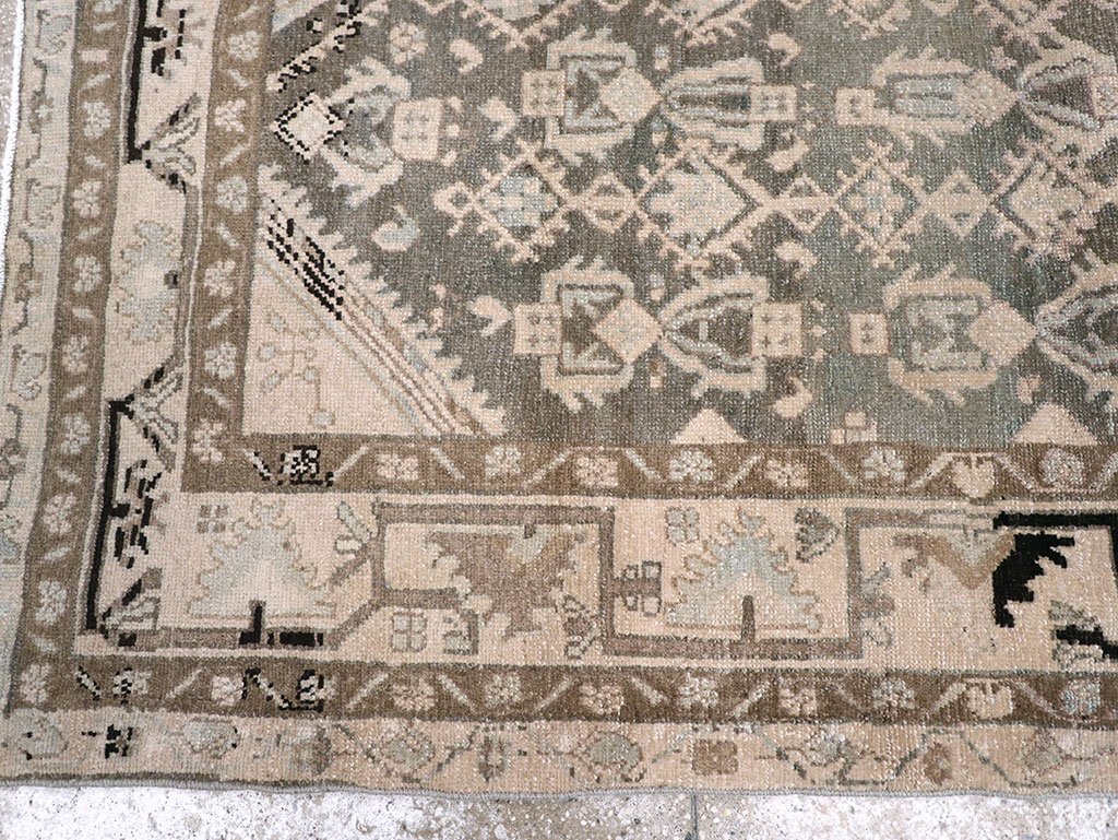 Vintage Persian Malayer Rug, No.26870 - Staging